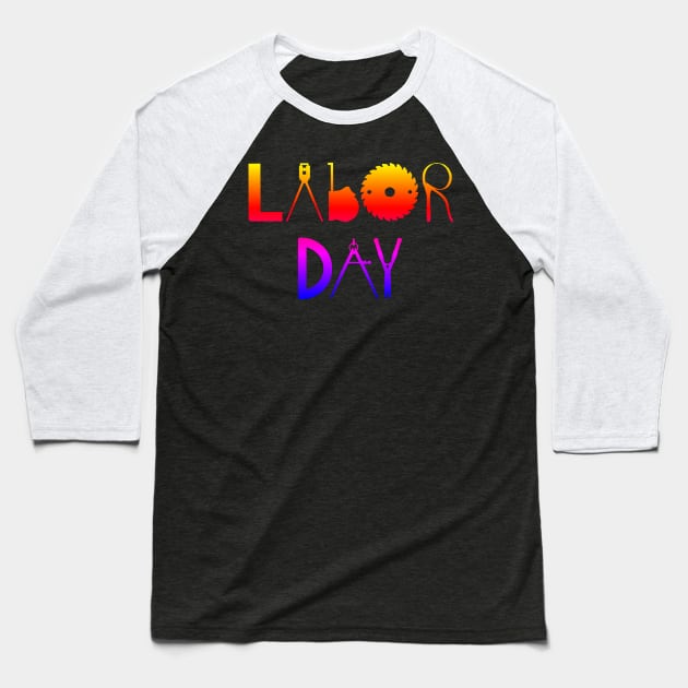 Labor Day Baseball T-Shirt by BlackRose Store